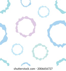 Patrón de bebé sin foco, textura con círculos pastel. Papel infantil, tejidos, textiles, ropa. Patrón abstracto de los círculos. Estilo boho, impresión de moda. Textura abstracta minimalista.