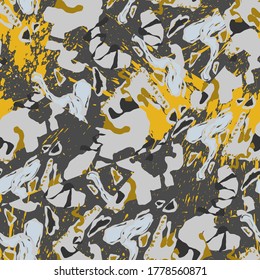 Seamless backdrop with abstract chaotic patterns.