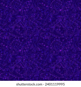 Seamless backdrop with abstract hand drawn patterns
