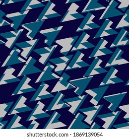 Seamless backdrop with curved abstract geometry elements
