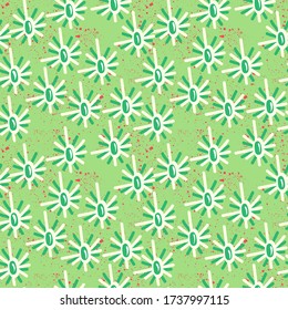 Seamless backdrop with flower pattern.