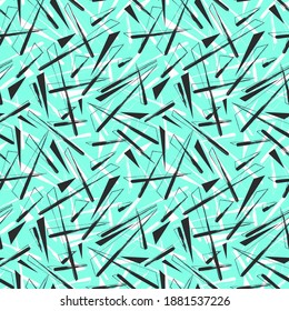 Seamless backdrop with grunge chaotic triangles