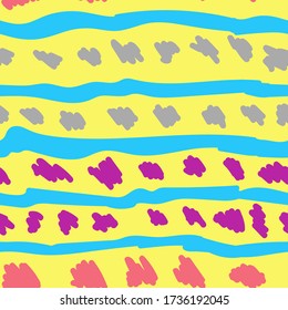 Seamless backdrop with hand draw abstract pattern with hand draw lines.