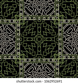 Seamless background.  Abstract color background for paper or cover. Abstract geometrical ethnic ornament with northern motifs. Vector texture.