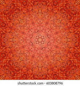 Seamless Background with Abstract Colorful Tile Pattern. Eps10, Contains Transparencies. Vector