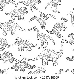 40 Dinosaur Stained Glass Illustration Images, Stock Photos & Vectors ...