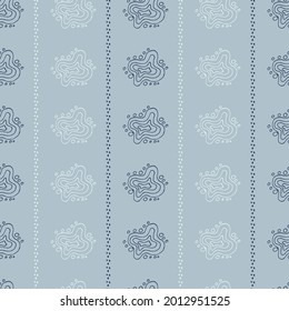 Seamless background with an abstract doodle pattern