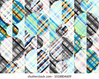 Seamless background. Abstract geometric pattern in low poly pixel art style.