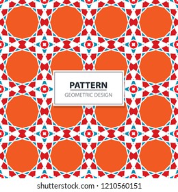 Seamless background with abstract geometric pattern.
