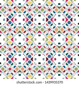Seamless background with abstract geometric pattern