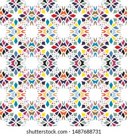 Seamless background with abstract geometric pattern.