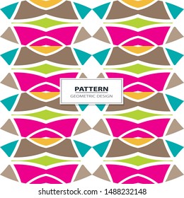 Seamless background with abstract geometric pattern.