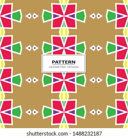 Seamless background with abstract geometric pattern.