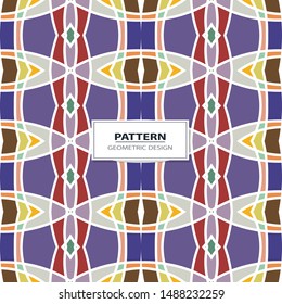 Seamless background with abstract geometric pattern.