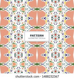 Seamless background with abstract geometric pattern.