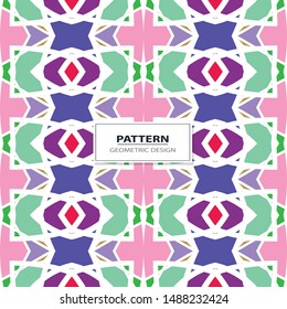 Seamless background with abstract geometric pattern.