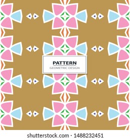 Seamless background with abstract geometric pattern.