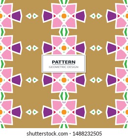 Seamless background with abstract geometric pattern.