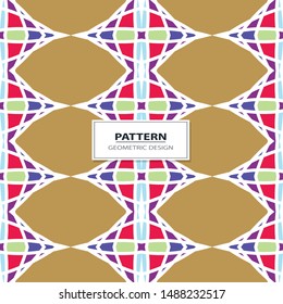 Seamless background with abstract geometric pattern.