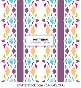 Seamless background with abstract geometric pattern.