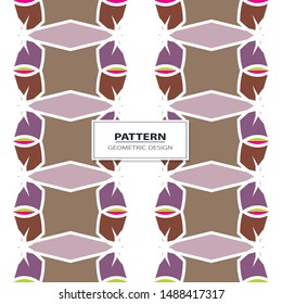 Seamless background with abstract geometric pattern.