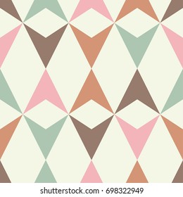 Seamless background with abstract geometric pattern. Textile rapport.