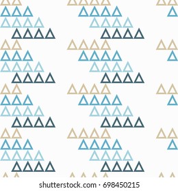 Seamless background with abstract geometric pattern. Textile rapport.