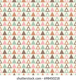 Seamless background with abstract geometric pattern. Textile rapport.