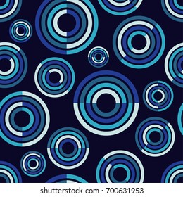 Seamless background with abstract geometric pattern. Textile rapport.