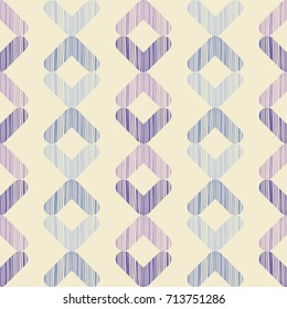 Seamless background with abstract geometric pattern. Scribble texture. Textile rapport.
