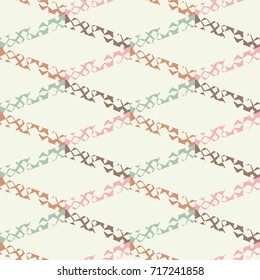 Seamless background with abstract geometric pattern. Scribble, zigzag texture. Textile rapport.