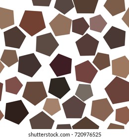 Seamless background abstract geometric pentagon pattern for design. Vector illustration graphic.