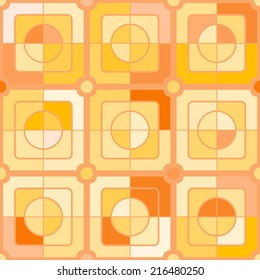 seamless background with abstract geometric shapes for your design 
