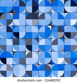 seamless background with abstract geometric shapes for your design 