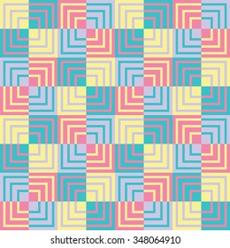 Seamless background with abstract geometric shapes