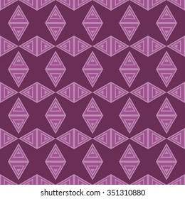 Seamless background with abstract geometric shapes