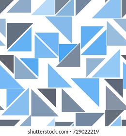 Seamless background abstract geometric triangle lines pattern for design. Vector illustration graphic.