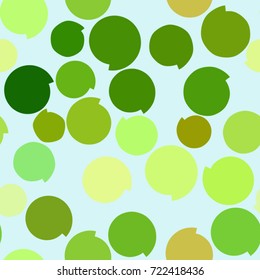 Seamless background abstract geometric twirl circle lines pattern for design. Vector illustration graphic.