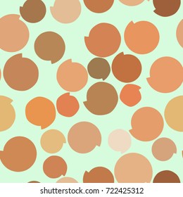 Seamless background abstract geometric twirl circle lines pattern for design. Vector illustration graphic.