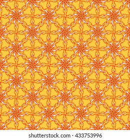 Seamless background. Abstract lacy pattern. Vector illustration.
