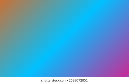 Seamless background abstract neon gradient blue, magenta and orange colors.
