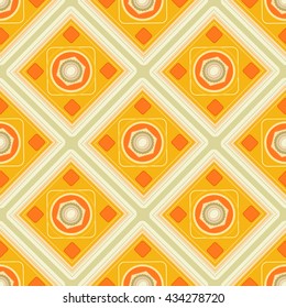 Seamless background. Abstract ornamental pattern. Vector illustration.