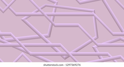 Seamless background. Abstract seamless pattern of broken lines. Vector graphics