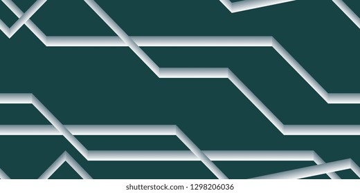 Seamless background. Abstract seamless pattern of broken lines. Vector graphics