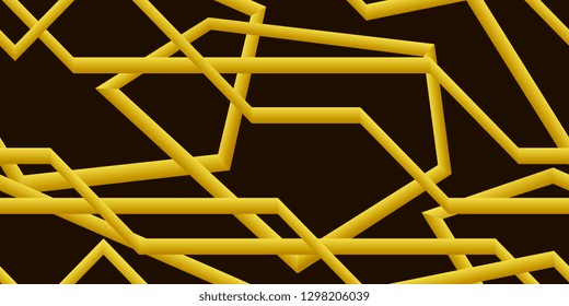 Seamless background. Abstract seamless pattern of broken lines. Vector graphics