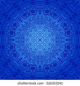 Seamless Background with Abstract Pattern, Curves, Lines and Figures. Vector