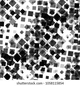 Seamless background. Abstract pattern with different colors elements for textile or wallpaper. Halftone Seamless Background with Color Elements for your Design. Vector Texture.