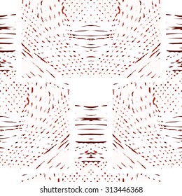 Seamless background with abstract scribbles, vector illustration. 