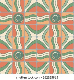 seamless background with abstract shapes