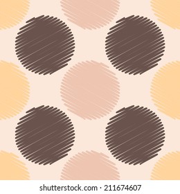 seamless background with abstract shapes